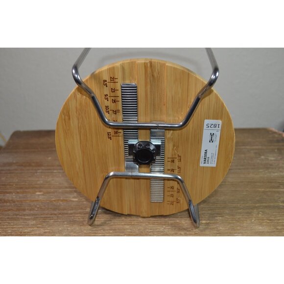 IKEA Variera Plate Holder Dish Organiser Bamboo Drawer Shelf 21-31cm Organizer - Picture 8 of 10